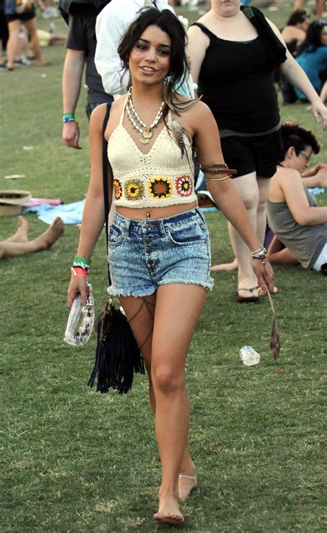 Vanessa Hudgens Coachella Style Through The Years Coachella Outfit Vanessa Hudgens Coachella