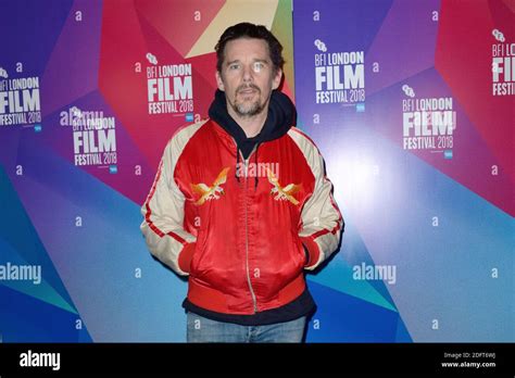 Ethan Hawke Attending The Premiere Of Blaze As Part Of The 62nd Bfi