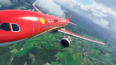 Ferrari F1 A320 Support Plane - My first livery work in ...