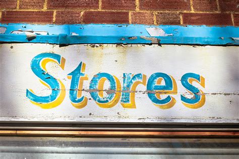 Stores Sign Photograph By Tom Gowanlock Fine Art America