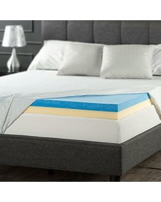√ helps to prevent body aches caused bysinking. Here's a Great Deal on Zinus 4 Inch Gel Memory Foam ...