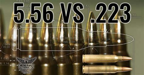 556 Vs 223 Whats The Difference Can You Shoot 223 Out Of 556 Gun