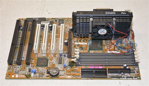 Intel Pentium Ii 266 Mmx P6l40 A4 Motherboard Ebay