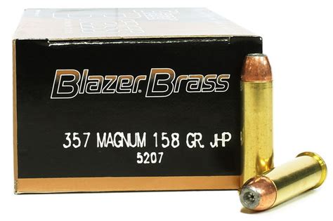 357 Magnum 158 Grain Jhp Cci Blazer Brass Ammunition
