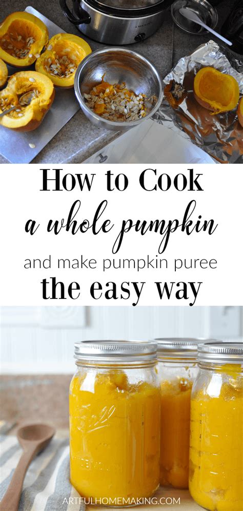 Once it's soft add the cooked channa dal and the ground coconut masla (coconut, green chili, jeera, rice) and mix well add the required salt. How to Cook a Pumpkin in the Oven the Easy Way - Artful ...