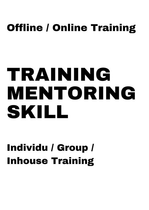 Training Mentoring Skill Pusdiklatindo