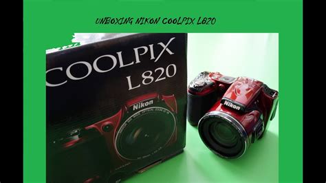 Unboxing C Mera Nikon Coolpix L Primeiras Impress Es Youtube