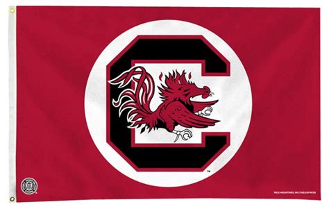 Buy University Of South Carolina 3 X 5 Ncaa Polyester Flag Flagline