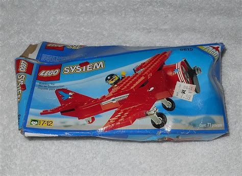 Lego 6615 Eagle Stunt Flyer Town 1996 Box Only