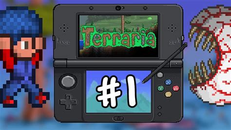 Terraria 3ds Playthrough Whole New Experience Episode 1 Youtube