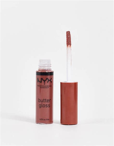 Nyx Professional Makeup Butter Gloss Lip Gloss Spiked Toffee Asos