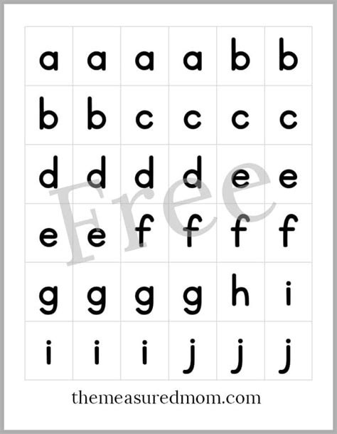 Free Printable Individual Alphabet Letters Printable Alphabet Letters