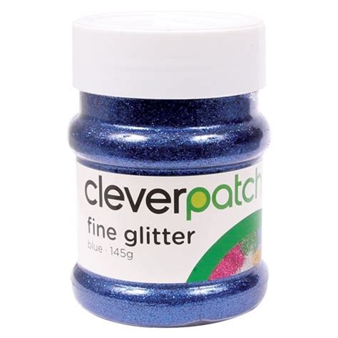Cleverpatch Fine Glitter Blue 145g Shaker Tub Glitter