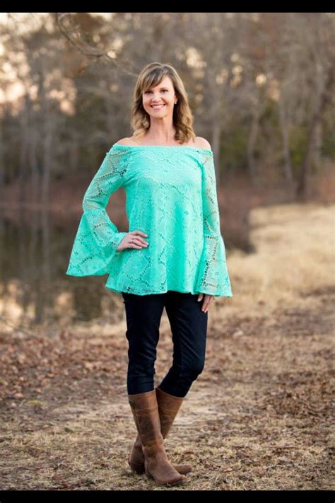 Missy Robertsons New Clothing Line I Love How She Dresses Missy Robertson Crochet Lace Top