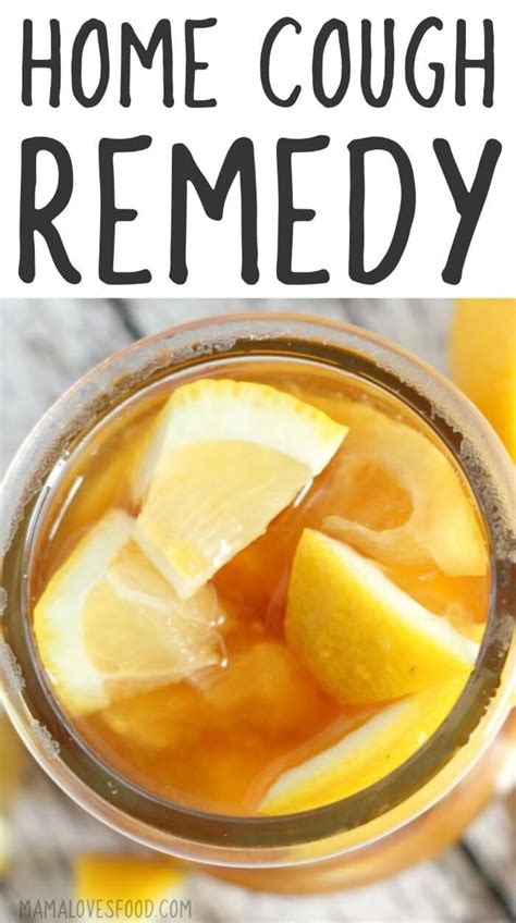 home remedy for cough lemon honey ginger syrup naturalskinremedies in 2020 natural cough