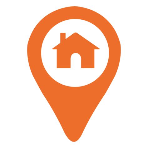 Gambar Lokasi Rumah Png Peta Pin Ikon · Gambar Vektor Gratis Di