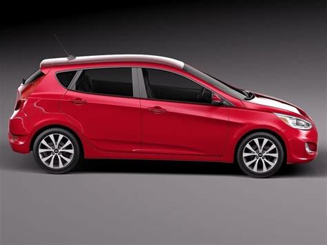 Available in sedan and hatchback body styles, the 2015 hyundai accent would be a very good used subcompact car if it had better crash test results. Hyundai Accent Hatchback 5-door 2015 3D Model .max .obj ...