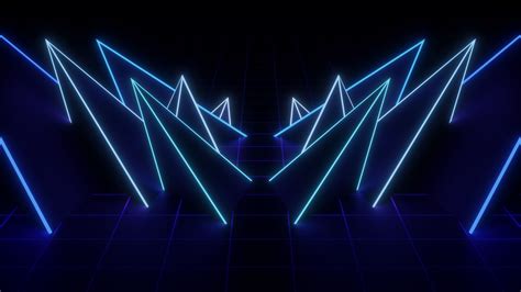 ©image courtesy of thibaut photo by: Download wallpaper 2560x1440 net, neon, shape, pointed ...