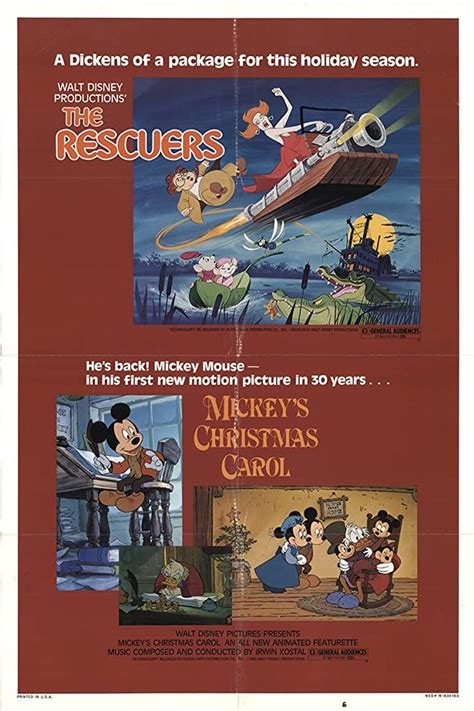Mickeys Christmas Carol 1983 Par Burny Mattinson