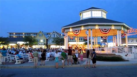 Rehoboth Beach Delaware Night Video Tour Usa July 2012 Youtube