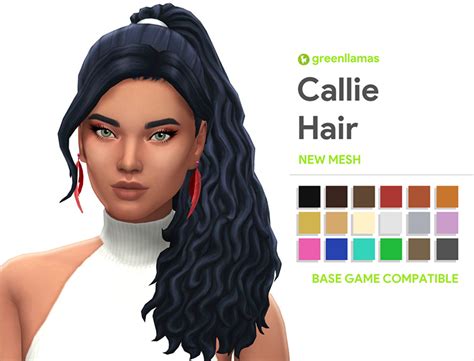 Best Ponytail Cc Hair For The Sims 4 All Free Fandomspot 2023