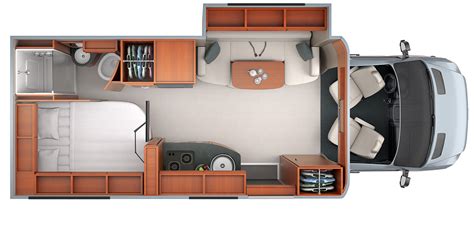 Unity Floorplans Leisure Travel Vans Motorhome Interior Travel