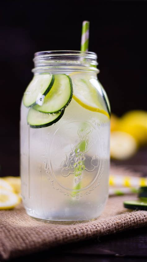Lemon Cucumber Infused Water Recipe Cucumber Infused Water