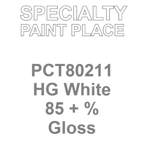 Pct80211 Hg White Ppg Touch Up Paint Gallon Can