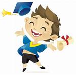 Graduation Clipart Transparent Preschool Animated Background Happy