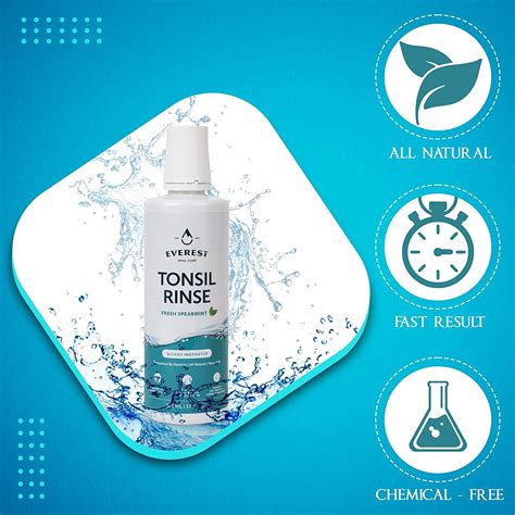 Everest Mouth Wash And Tonsil Stone Remover Natural Mouthwash Or Oral