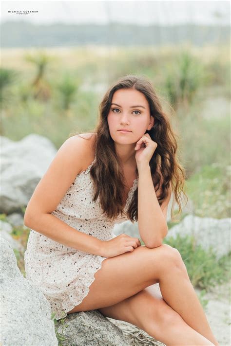 Senior Portrait Session At Huntington Beach State Park With Kristina Michele Coleman Photography
