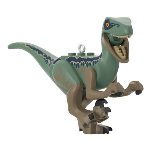 2020 Velociraptor Blue Lego Jurassic World Hallmark Keepsake Ornament
