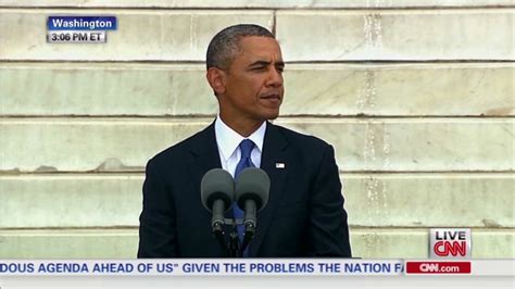 Obamas Entire Speech On The Anniversary Of The March On Washington Cnn Politics