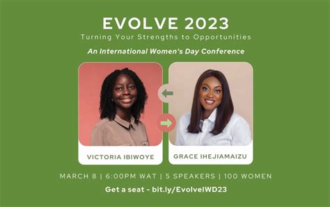 Register To Attend Evolve 2023 Turning Your Strengths To Opportunities An International Women