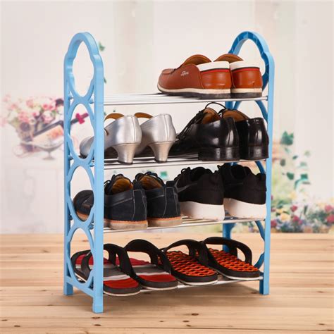 Creative Household Combination Shoe Rack Four Layer Rack Easy Assembly Shoe Rack China Multi