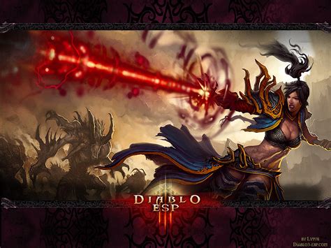 Diablo 3 Wizard Wallpaper By Lythus On Deviantart