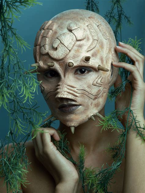 Sea Creature Makeup By Tu Monster Makeup Prosthetic Makeup Alien