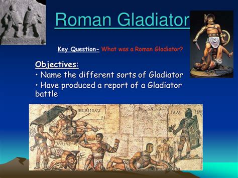 Gladiators Teaching Resources