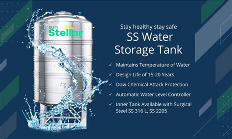 Stainless Steel Water Tanks Discover The Amazing Benefits Sunstellar