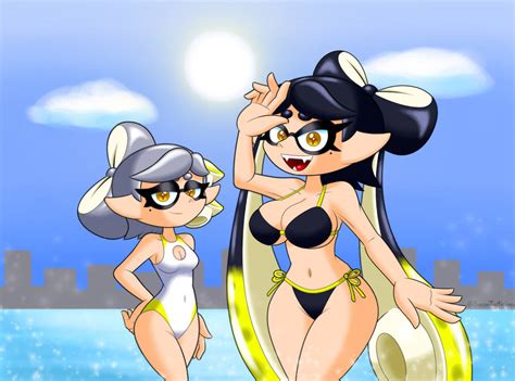 Squid Sister Summertime 1 Return To The Beach By Tacticalbacon84 On