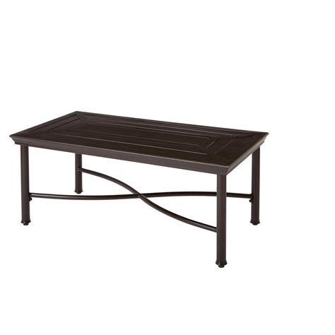 Hampton Bay Middletown Patio Coffee Table D11200 Tc The Home Depot