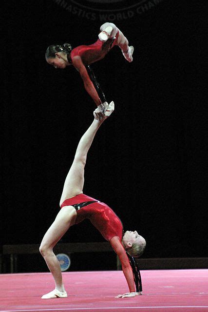 World Championships Acrobatic Gymnastics Finals Womens Pair Acrobatic