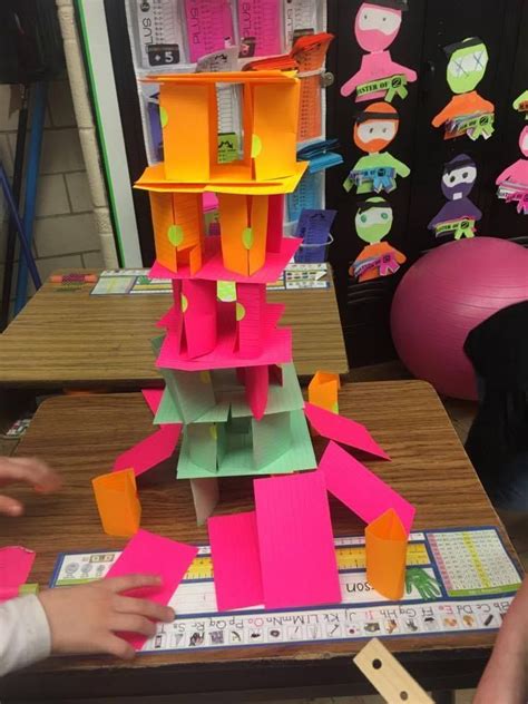 STEM PROJECT For Elementary Grades ~ BUILDING A HOUSE OF CARDS | Stem