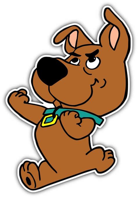 Scrappy Doo Scooby Doo Puppy Dog Cartoon Car Bumper Vinyl Sticker Decal 35x5 Ebay