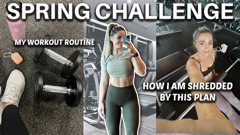 Spring Fitness Challenge Update How Im Getting Shredded And Seeing