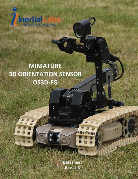 General purpose indoor positioning sensor, good for robots, drones, etc. Miniature, high precision 3D orientation sensor - motion ...