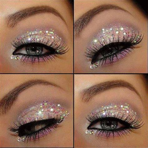 How To Apply Glitter Eye Makeup Glitter Eye Makeup Sleek Makeup