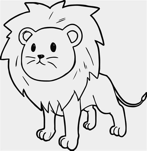 Cartoon Lion Coloring Pages New Colouring And Lion Coloring Pages