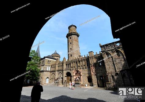 The Loewenburg Lions Castle Is Pictured In Kassel Germany 22 August