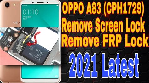 Oppo A83 Pin Password Pattern & FRP Unlock 2021 | How To Unlock Oppo